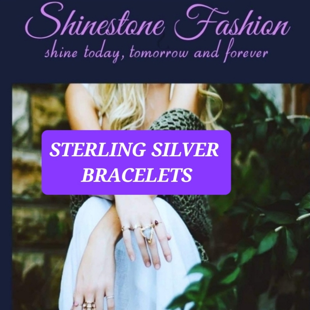 Sterling Silver Bracelets - image 1